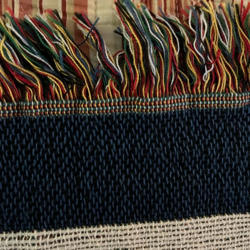 Gorgeous 100% Cotton Angel Paned Blanket - Picture 15 of 16